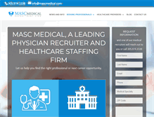 Tablet Screenshot of mascmedical.com